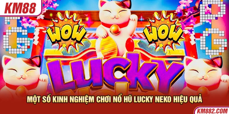 Một số kinh nghiệm chơi Nổ Hũ Lucky Neko hiệu quả